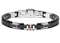 Bracciale Baraka Uomo in Ceramica Diamante BR245041RODN200020